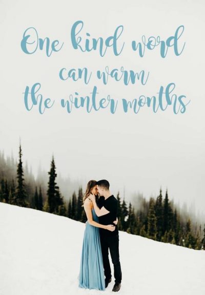 Winter Captions For Couples