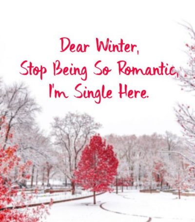 Winter Captions For Singles