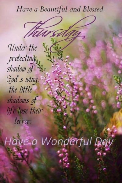 Beautiful Thursday Blessings