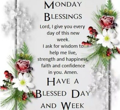 Blessed Monday Quotes