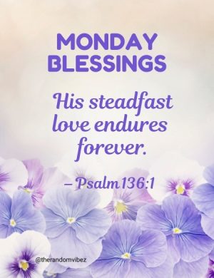 Blessed Monday Sayings