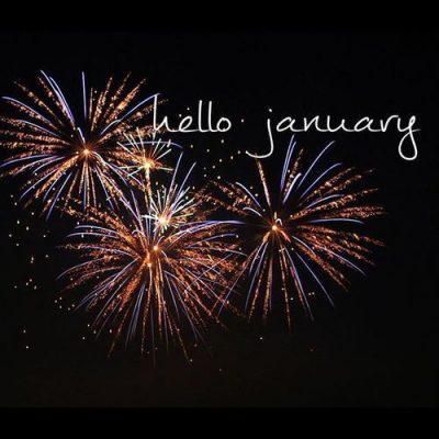 Fireworks Hello January Quotes