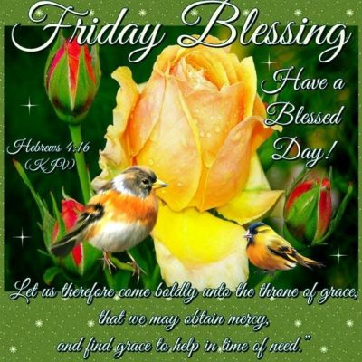 Good Morning Friday Blessings