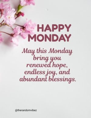 Monday Morning Blessing Quote