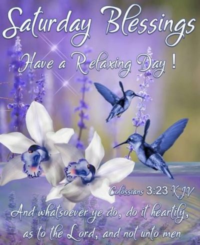 Saturday Blessings Quote