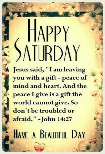 Saturday Quotes On Jesus