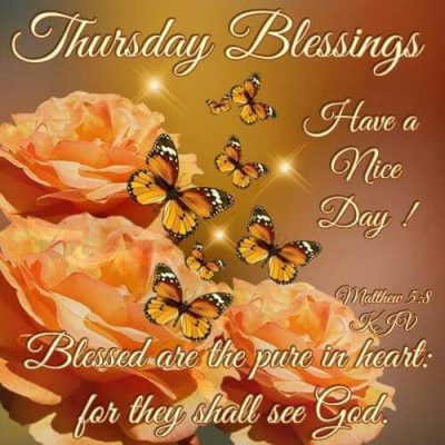 Thursday Morning Blessings