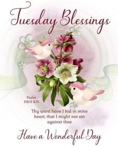 Tuesday Blessings KJV