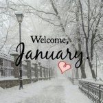 Welcome January Images