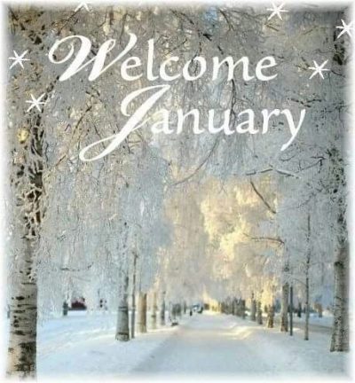 Welcome January Wallpaper for Whatsapp