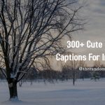 Winter Captions for Instagram