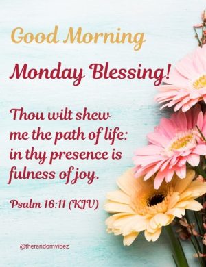 Wonderful Monday Blessing Pic