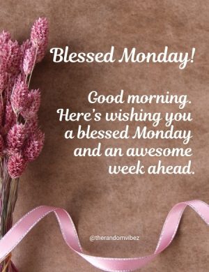 blessed monday morning pictures