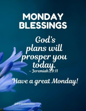 good morning monday blessings