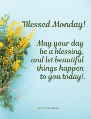 monday blessing images