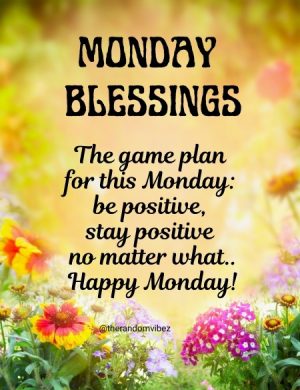 monday blessings and prayers
