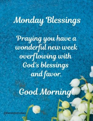 monday prayers and blessings​