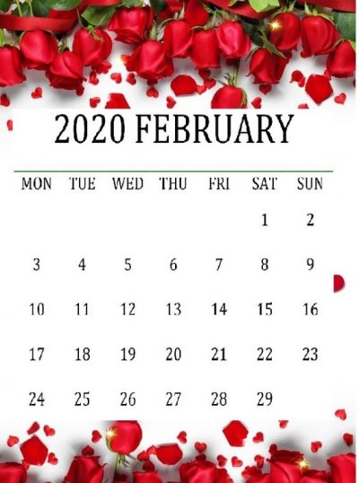 February Calendar Photos