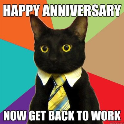 Funny Work Anniversary Memes