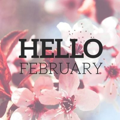 Hello February Flowers Pics