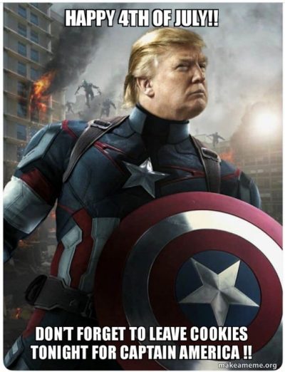 Donald Trump 4th July Memes