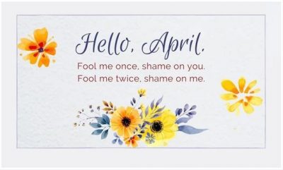 Funny April Quotes