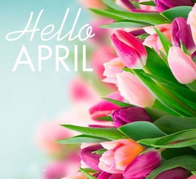 Hello April Floral Pic