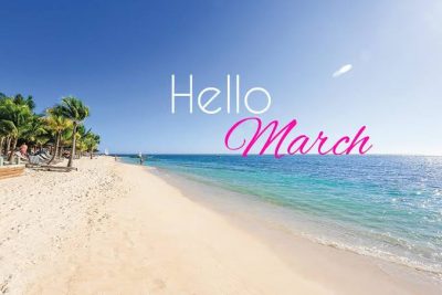 Hello March Beach Pics