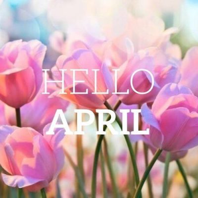 Welcome April Background Pic