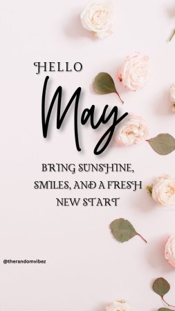 Hello May Wishes Quotes