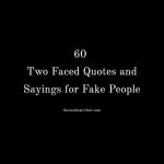 60 Two Faced People Quotes