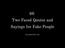 60 Two Faced People Quotes