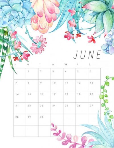 June Calendar Photos