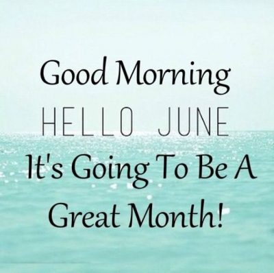 Welcome June Month 2021