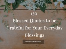 Blessed Quotes for Everyday