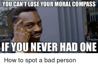 Moral Compass Meme