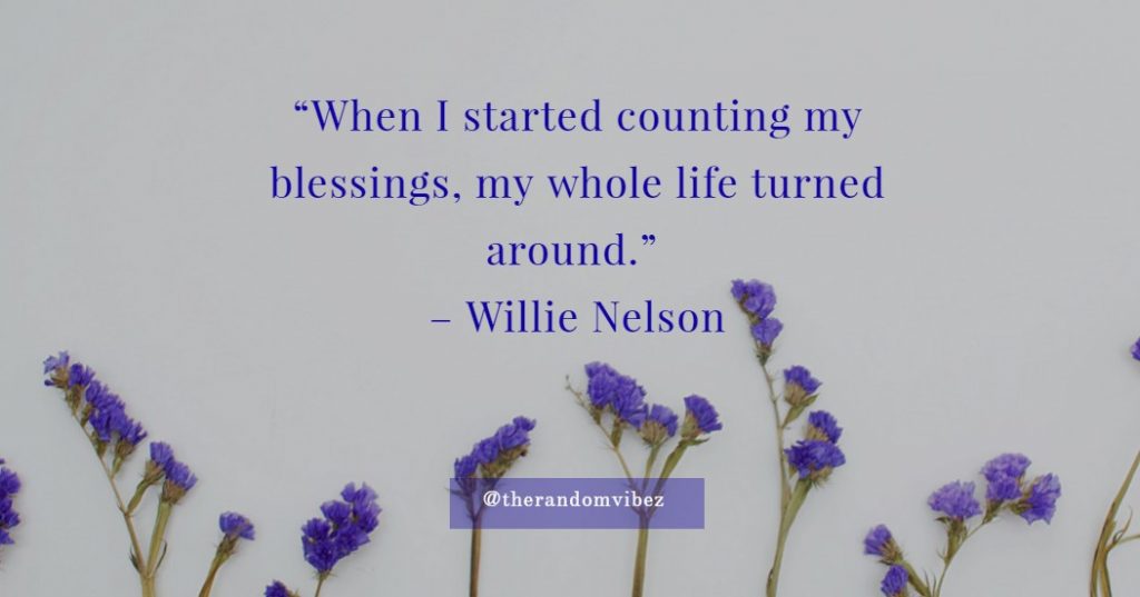 Quotes About Being Blessed