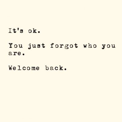 Welcome Back Quotes