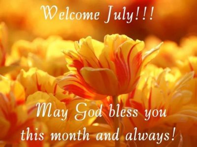 Welcome July Picture For Facebook