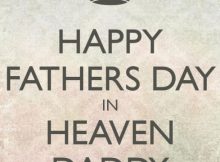 Happy Father's Day in Heaven Wishes