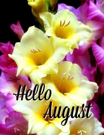 Hello August Flower Pics