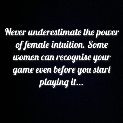 Female Intuition Quotes