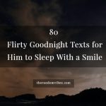 Flirty Goodnight Texts