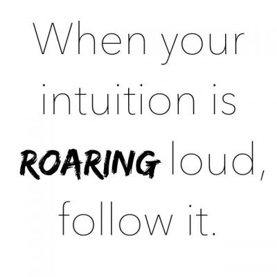 Inspirational Intuition Quotations