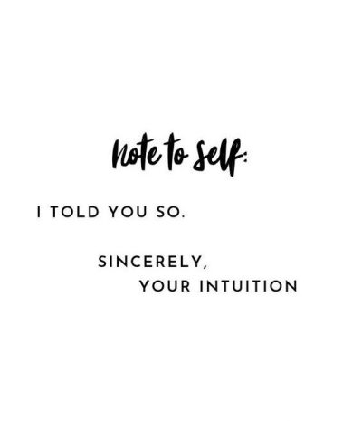 Intuition Picture Quotes