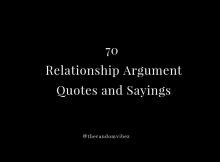 Relationship Argument Quotes and Sayings