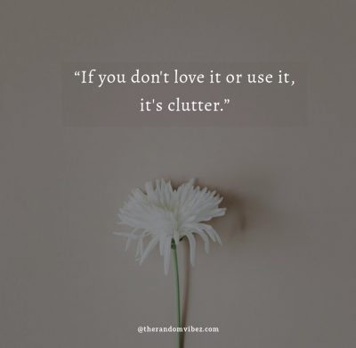 Clutter Quotes