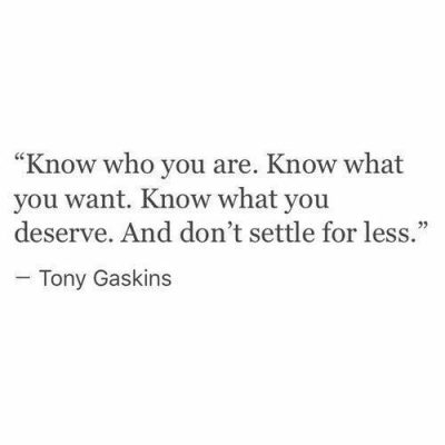 Dont Settle For Less Quotes 