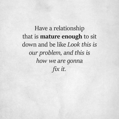 Mature Relationship Quotes