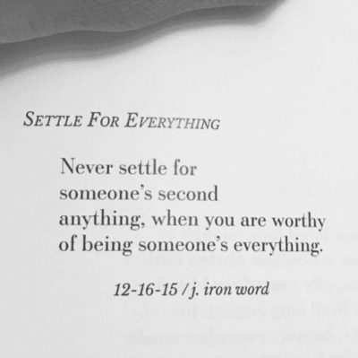 Never Settle For The Second Best Quotes